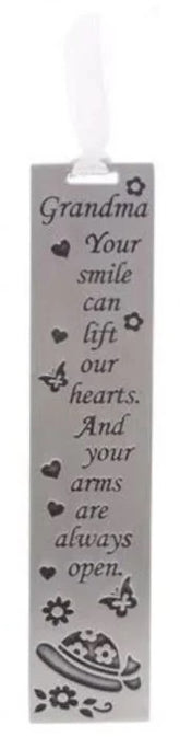 Grandma Stainless Steel Bookmarks With Love